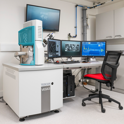 Scanning Electron Microscope with EDS and EBSD Capability
