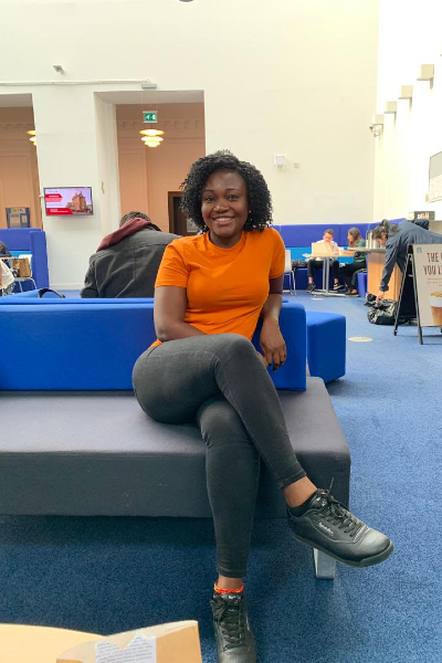 Healthcare management student, Beatrice Asare