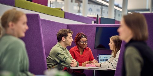 students talking 500x250