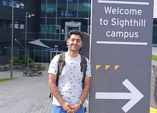 MSc Digital Technologies for Smart Cities student Fahad Saleem