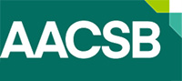 AACSB Logo in Teal green