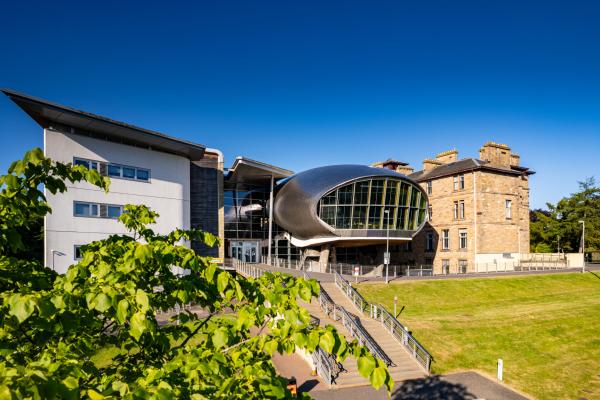 View of the Lindsay Stewart Lecture Theatre at Craiglockhart campus.