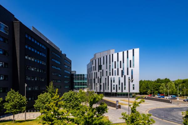 View of front entrance of Sighthill campus.