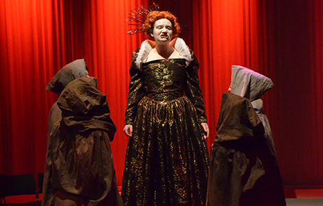 Edinburgh Napier University students acting