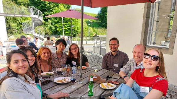 group of alumni attending an alumni event