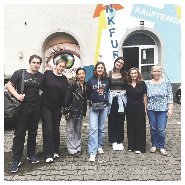 Students attending an exchange visit through U!REKA exchange
