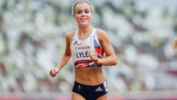 Maria at the Tokyo Paralympics in 2021