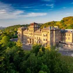 Aerial view of Craiglockhart Campus