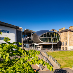 Craiglockhart Campus in the sun