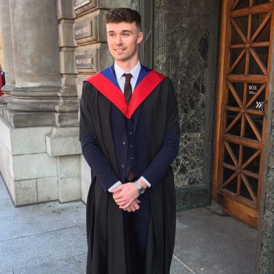 Sean at his graduation