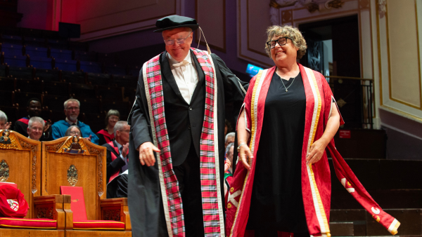 Graduations: Principal Sue Rigby's inauguration 