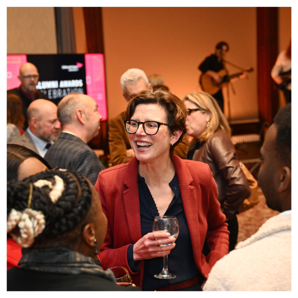 Alumni celebratory event, Event attendees networking