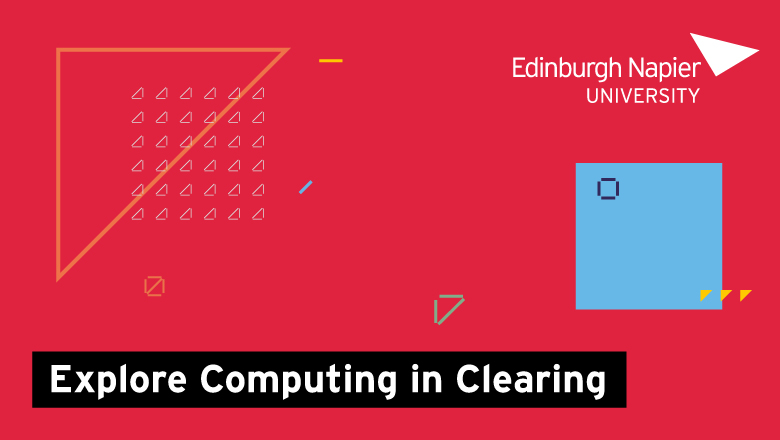 Graphic with text: Explore Computing in Clearing