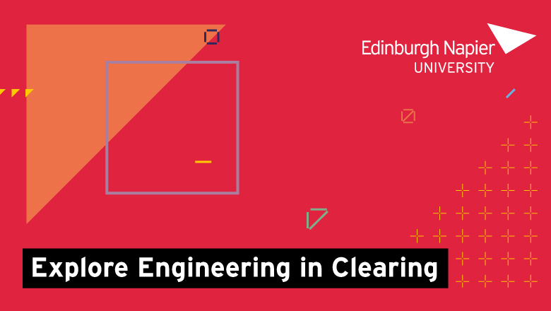Graphic with text: Explore Engineering in Clearing