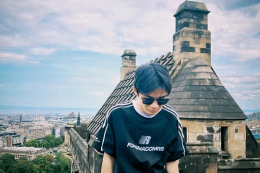 Owen on Edinburgh Castle