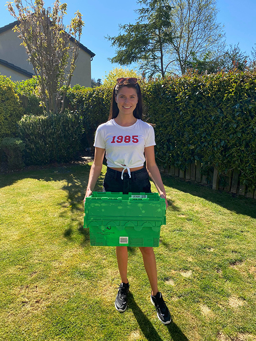 Student Annie Patterson