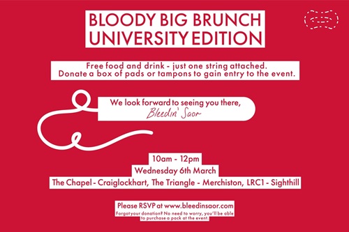 Bloody Big Brunch invite