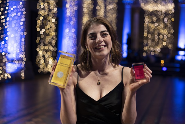 Converge Awards 2022 double winner Erin Reid