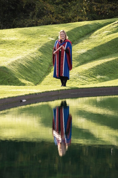 Edinburgh Napier Honorary Graduate Nicky Wilson at Jupiter Artland