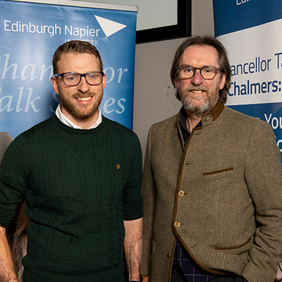 JJ Chalmers and David Eustace