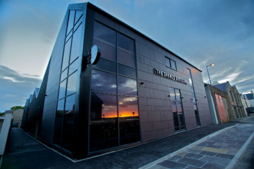 Exterior of Orkney Distillery