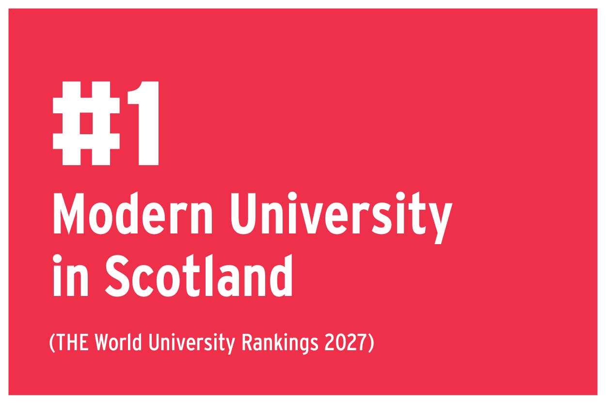 Number one modern university in Scotland