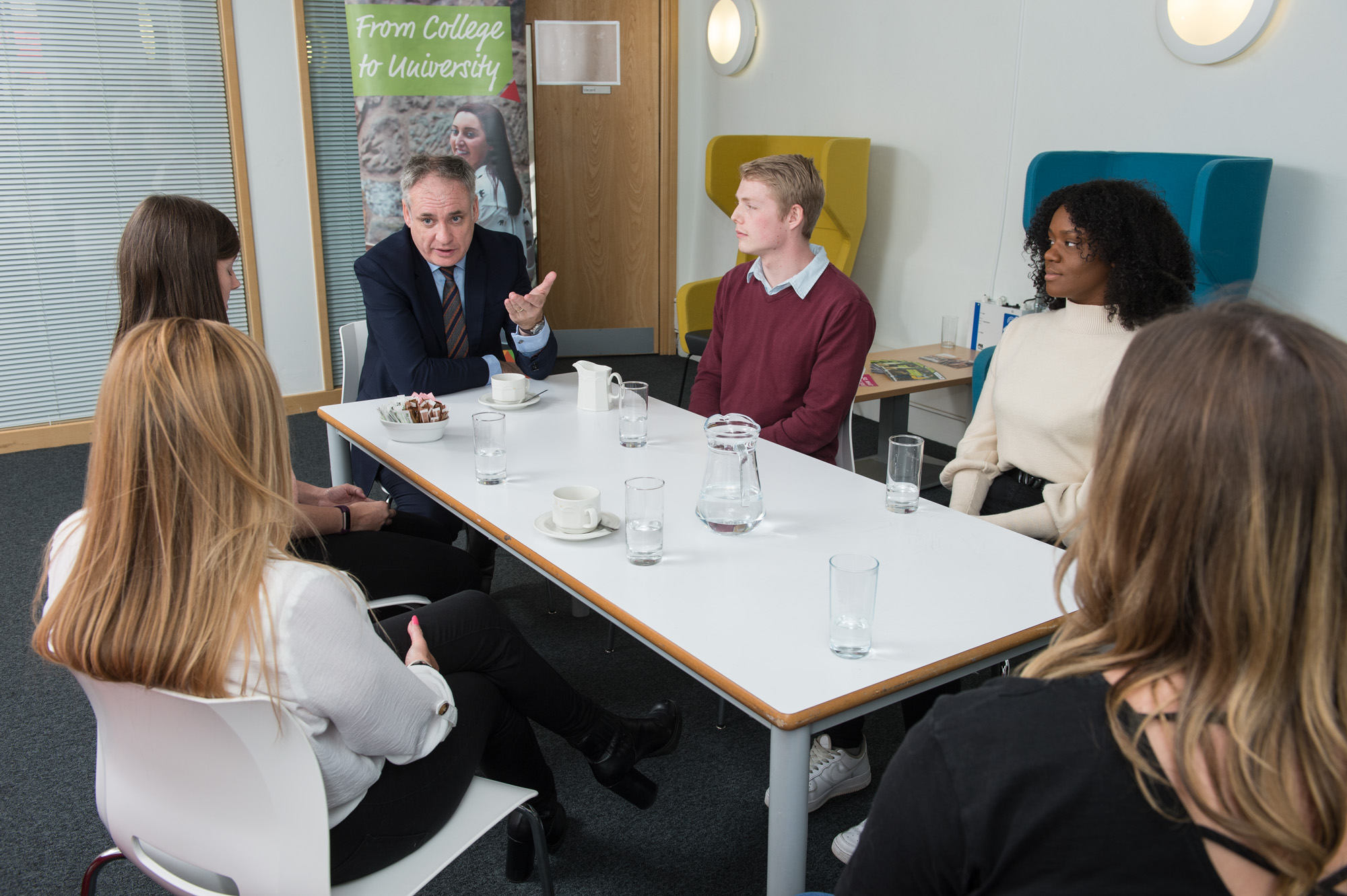 Students meet Richard Lochhead MSP and Minister for Education