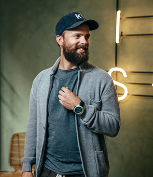 Edinburgh Napier University alumnus Johan Brand