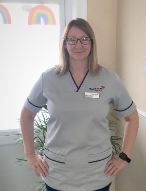 Portrait of nursing student Lesley Murray