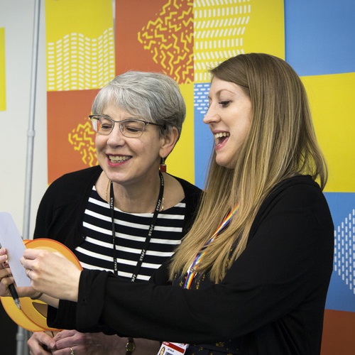 Mother and daughter at Open Day