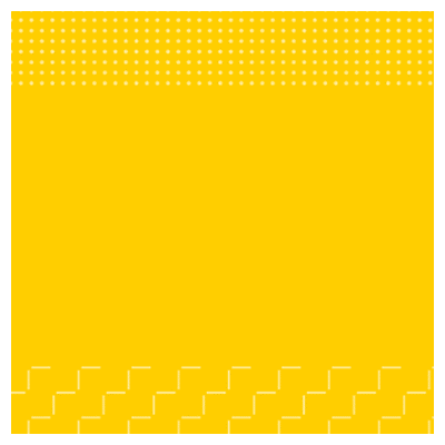 yellow graphic square