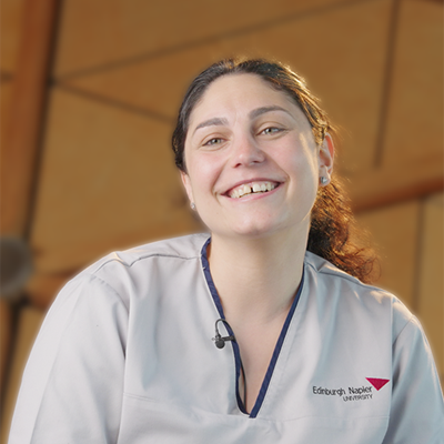 Smiling Nursing student Marta