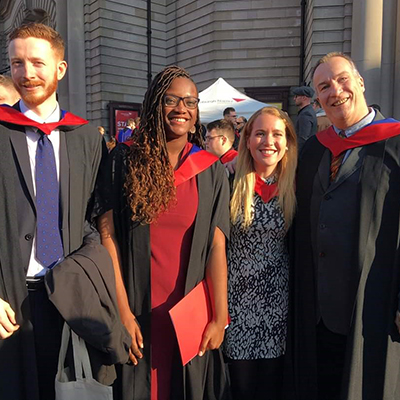 Image of Lorna King at Graduation