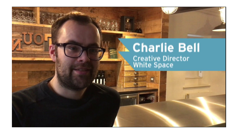 Charlie Belle, Creative Director at Whitespace, Edinburgh