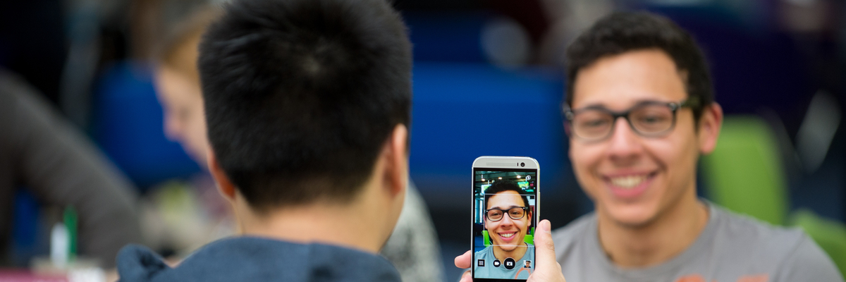 Business management student Manuel Borges Azuaje.