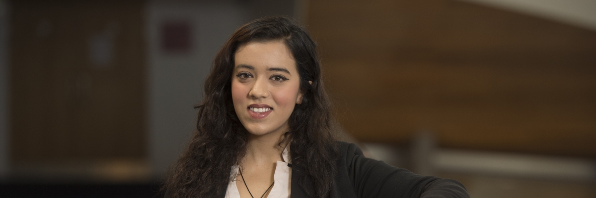 Rupali Parmar, studying MSc in Marketing.