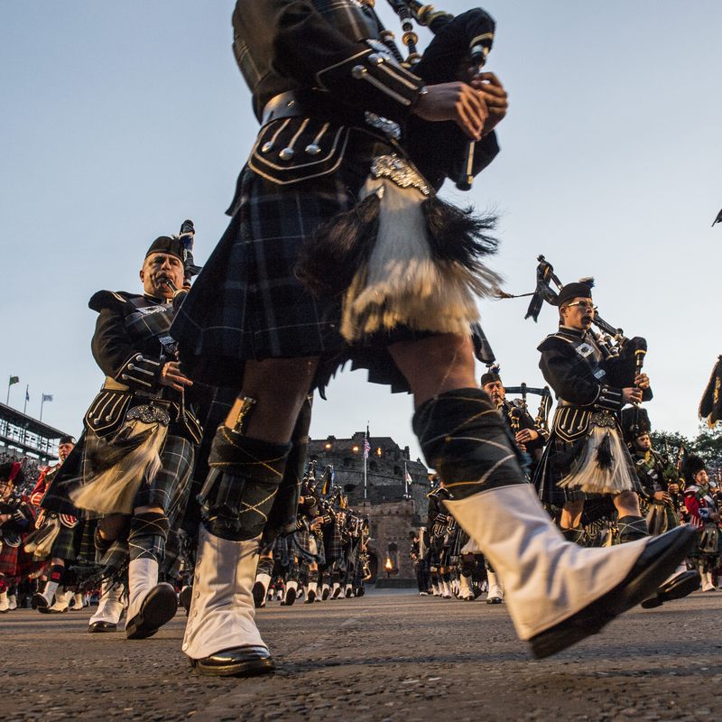 Performer's boots at Military Tattoo.
