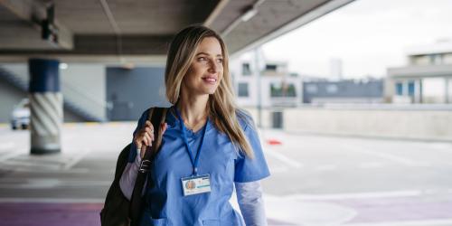 nursing walking