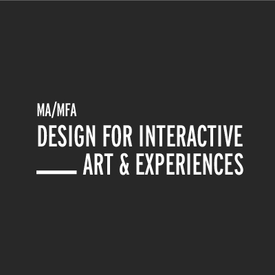 MA/MFA Design for Interactive Art and Experiences
