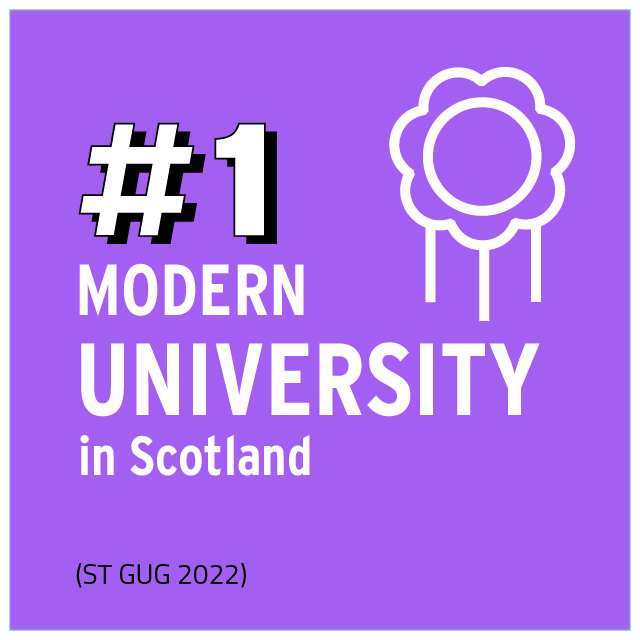 #1 Modern University in Scotland (ST GUG 2022)